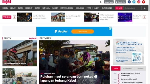 Berita Harian (Website)