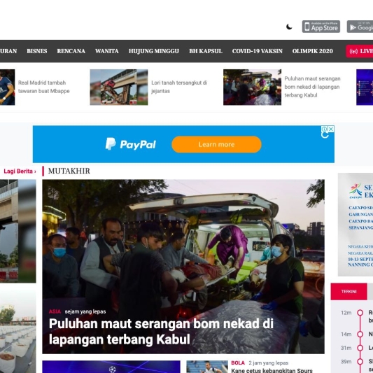 Berita Harian (Website)